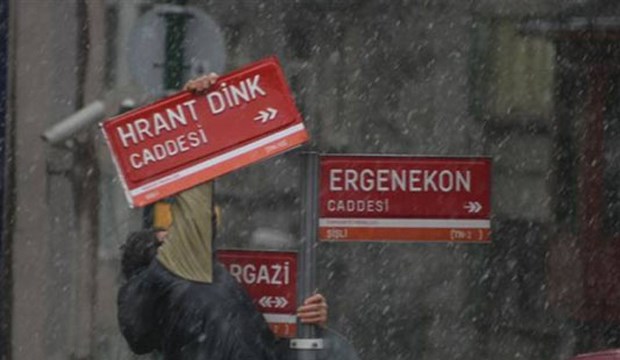 Հրանդ Տինքի անունով փողոց Շիշլիի մէջ